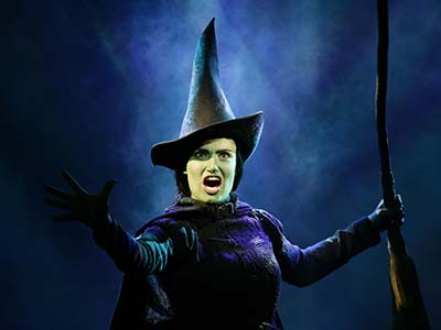 Elphaba performing Defying Gravity