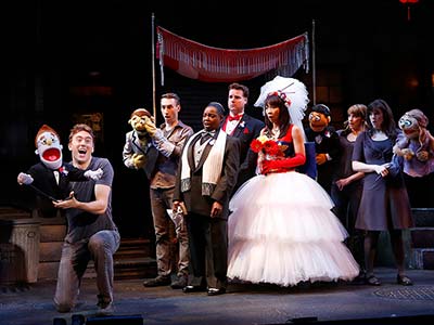 Off-Broadway Avenue Q closing performance