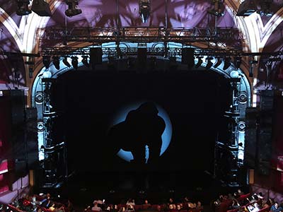 Front mezzanine seats at King Kong