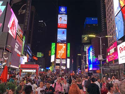 Times Square, the world’s crossroads