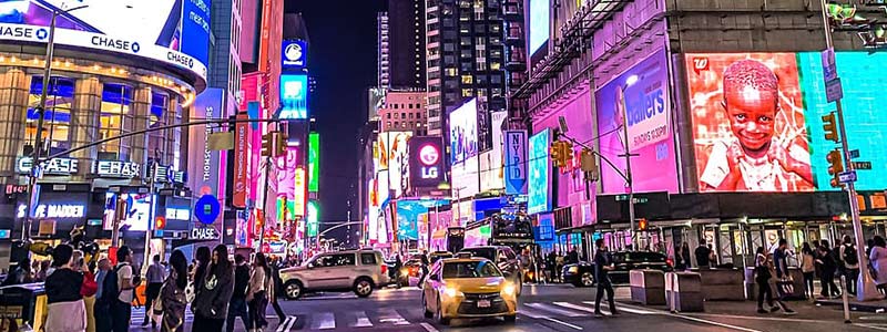 Changes in New York during the COVID-19 pandemic