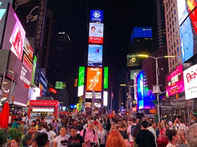 New York continues to inspire visitors from around the world