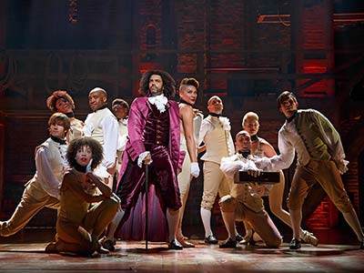 Hamilton original cast performing live in 2016
