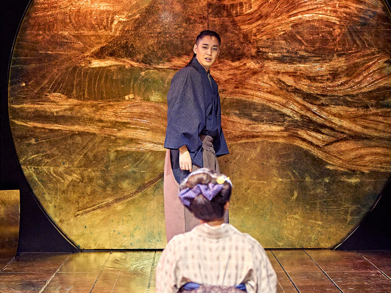 A scene from the West End production of 