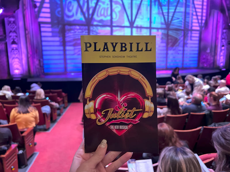 At the Stephen Sondheim Theatre