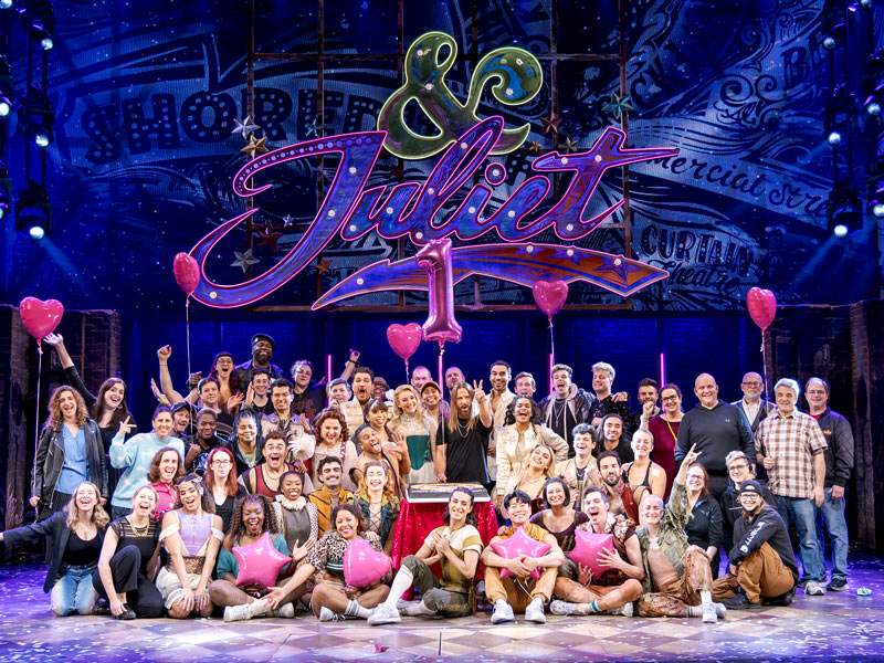 A scene from & Juliet (Photo credit Playbill)
