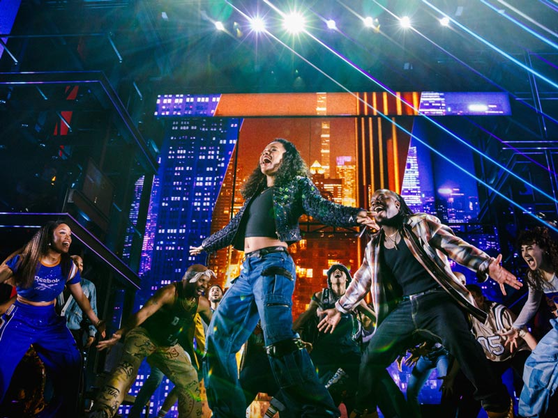 A scene from Hell's Kitchen (Photo credit Playbill)