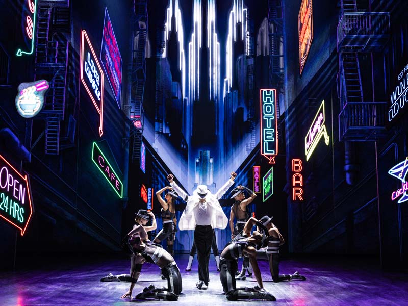 A scene from MJ the Musical