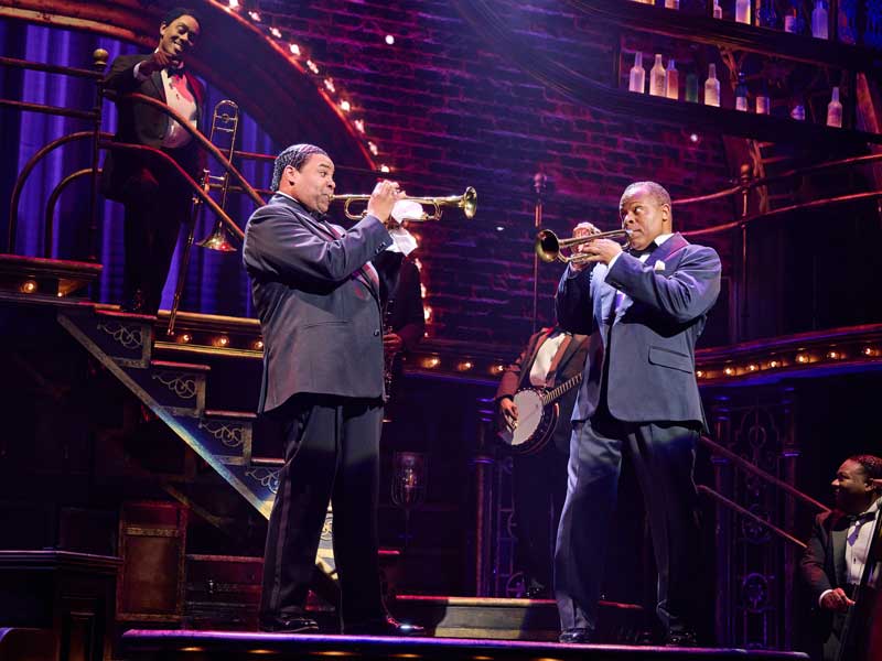 A scene from Wonderful World the Musical