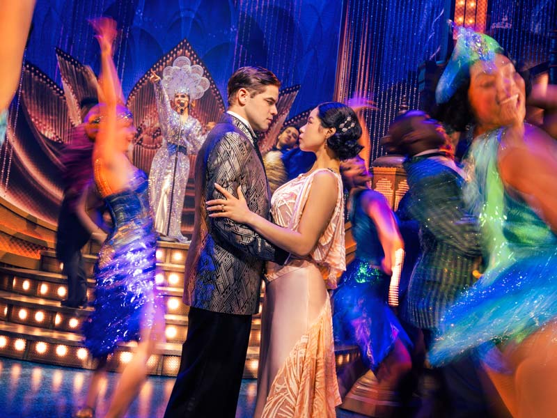 A scene from The Great Gatsby musical