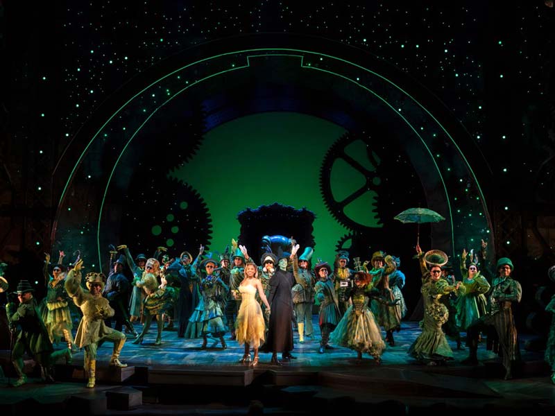 A scene from Wicked (Photo credit Playbill)