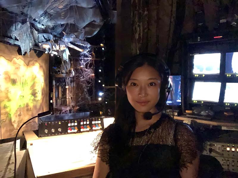 Stage Manager Saori Yokoo from the musical Wicked