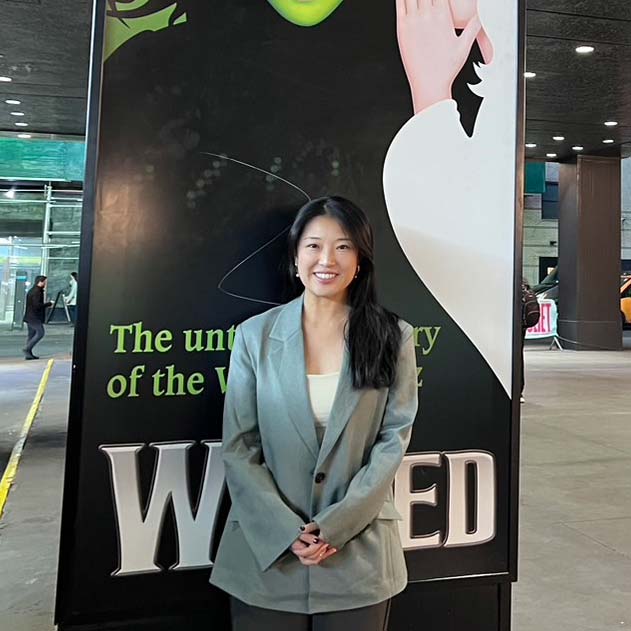 Stage Manager Saori Yokoo from the musical Wicked