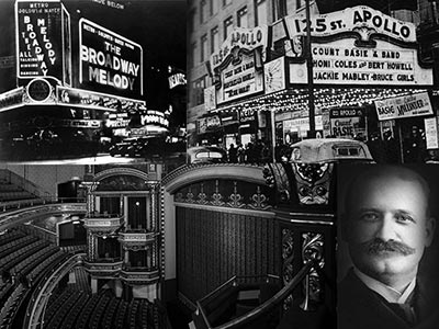 Astor Theatre, Apollo Theatre, Belasco Theatre
