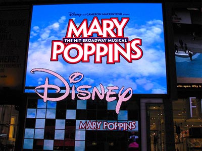 Mary Poppins at the New Amsterdam Theatre