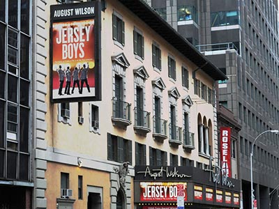Home of Jersey Boys: the August Wilson Theatre