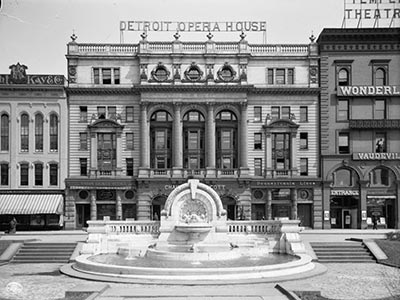 Detroit Opera House established by David Nederlander in Detroit