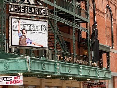 A Nederlander-owned venue: the Nederlander Theatre