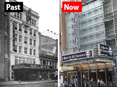Then: Selwyn Theatre / Now: Todd Haimes Theatre