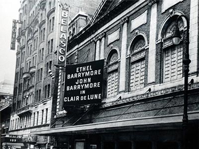 Belasco Theatre in 1921, New York