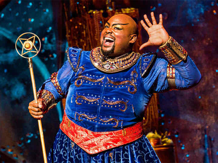Aladdin at the New Amsterdam Theatre