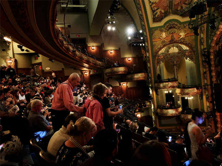 Inside the New Amsterdam Theatre