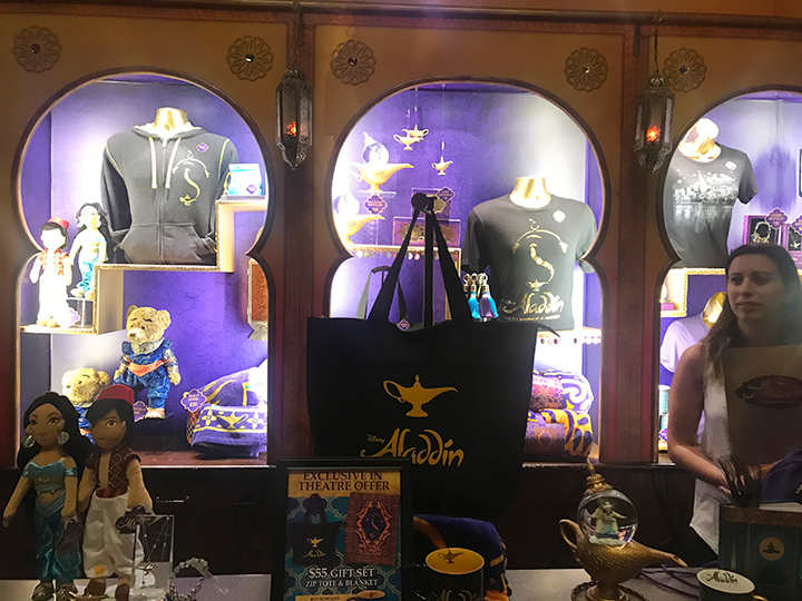 Official Aladdin merchandise