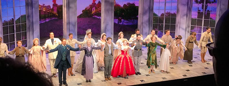 Anastasia Broadway musical review