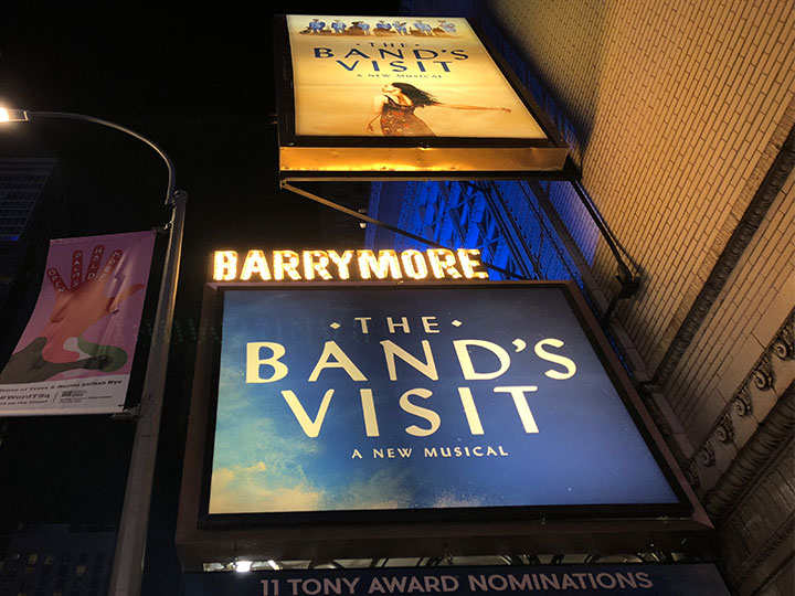 The Band's Visit at the Barrymore Theatre