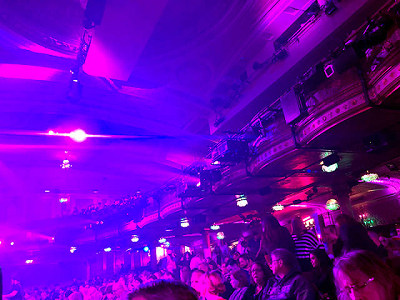 Left side of the orchestra seating
