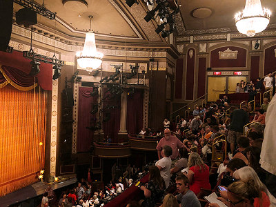 Imperial Theatre stage layout today
