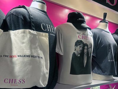 Merchandise & souvenirs for Broadway musical CHESS