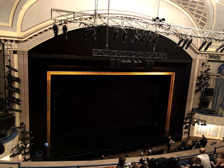 Front mezzanine perspective