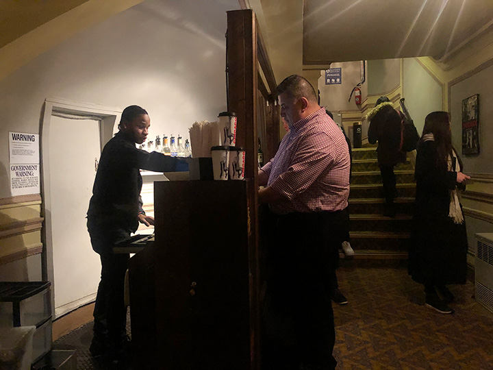 Another bar location inside the venue