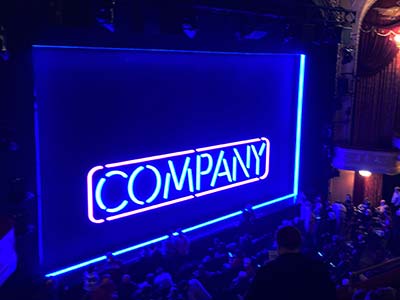 Stage set of Company revival