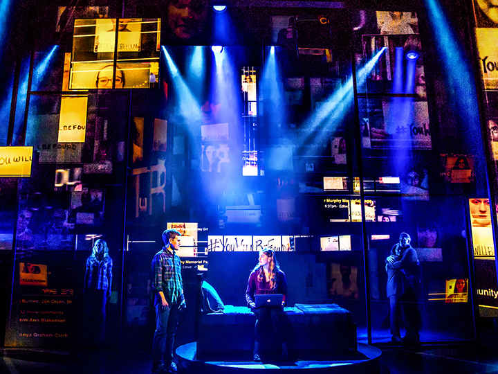 Dear Evan Hansen onstage