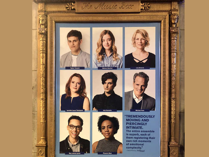 Cast board for the Oct 31, 2018 performance