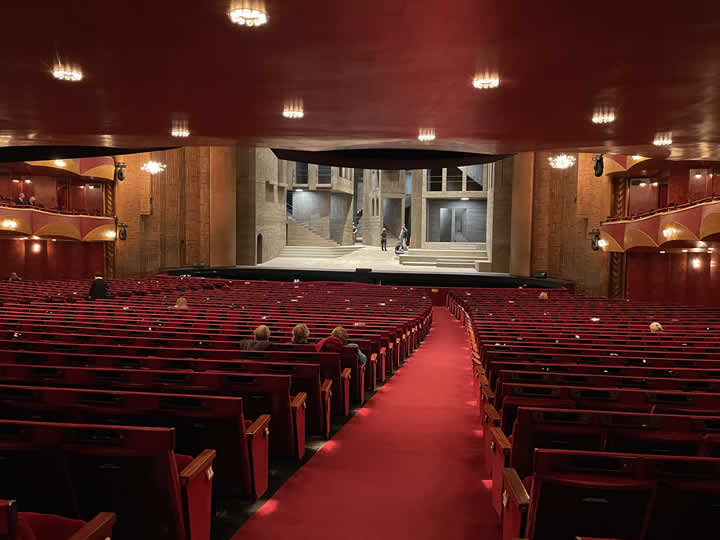 Don Giovanni orchestra seat view