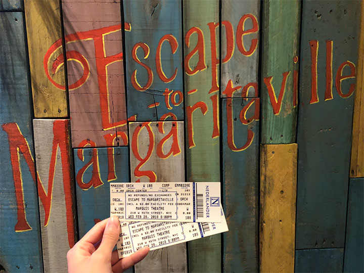 Broadway seat number example
