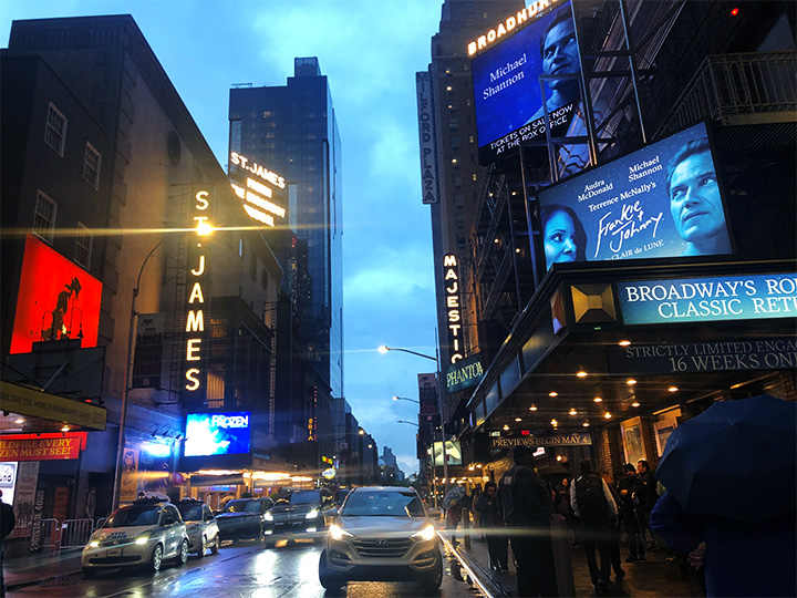 Frankie and Johnny at the Broadhurst Theatre