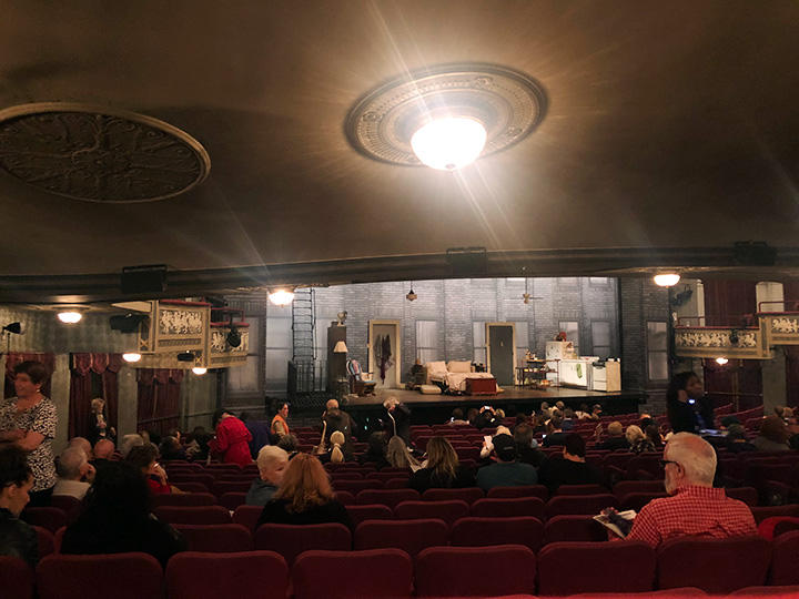 Orchestra seating at the Broadhurst