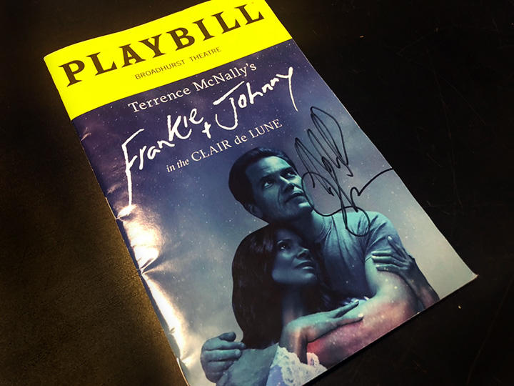 Scored Michael Shannon's autograph