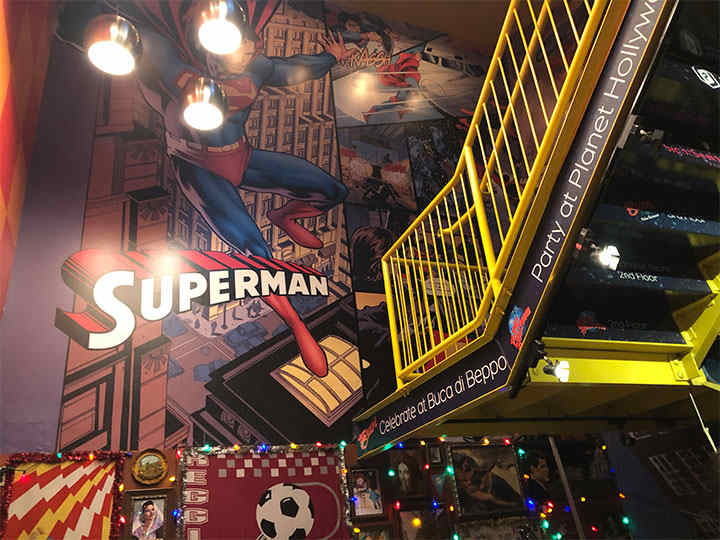 Entrance to Planet Hollywood