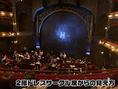 Sightline from the Dress Circle