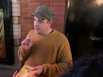 Patrick Du Laney as the adult Ron