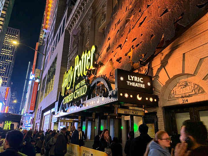 Lyric Theatre, home of Harry Potter and the Cursed Child