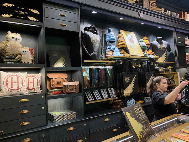 Main merchandise area near the 42nd Street side