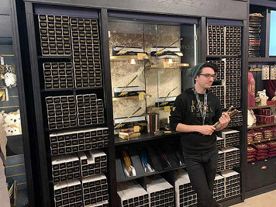 A shop that feels like Ollivanders
