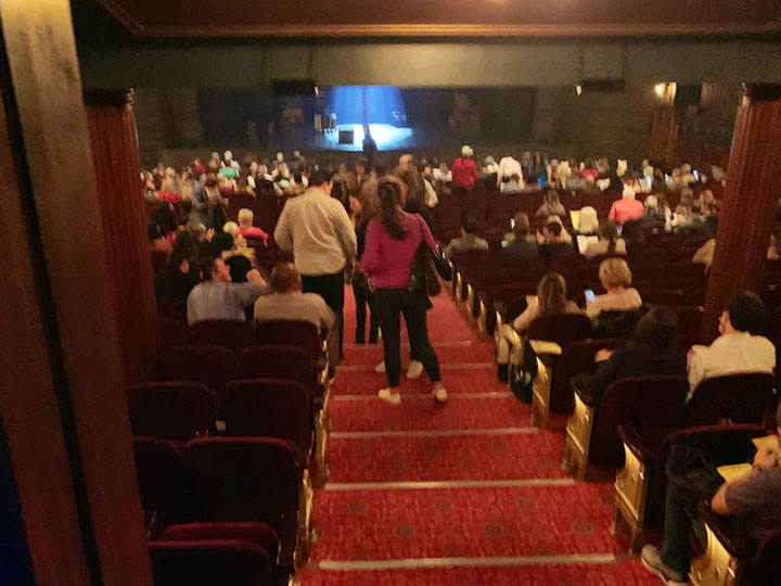 The very spacious Lyric Theatre