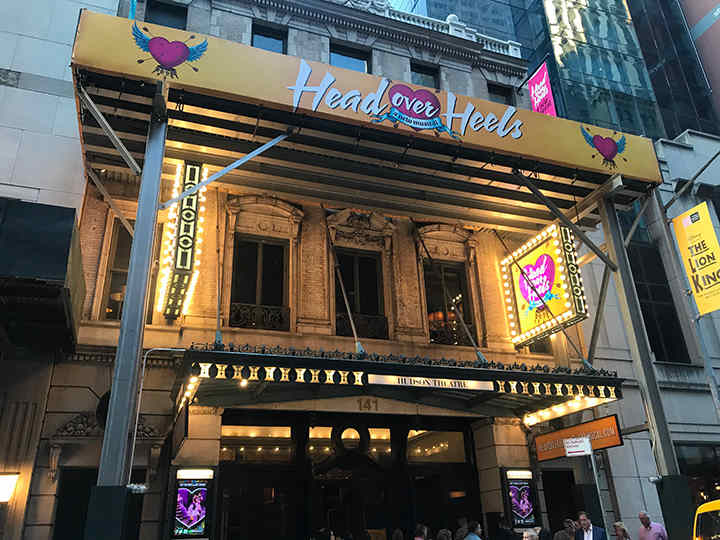 Hudson Theatre facade